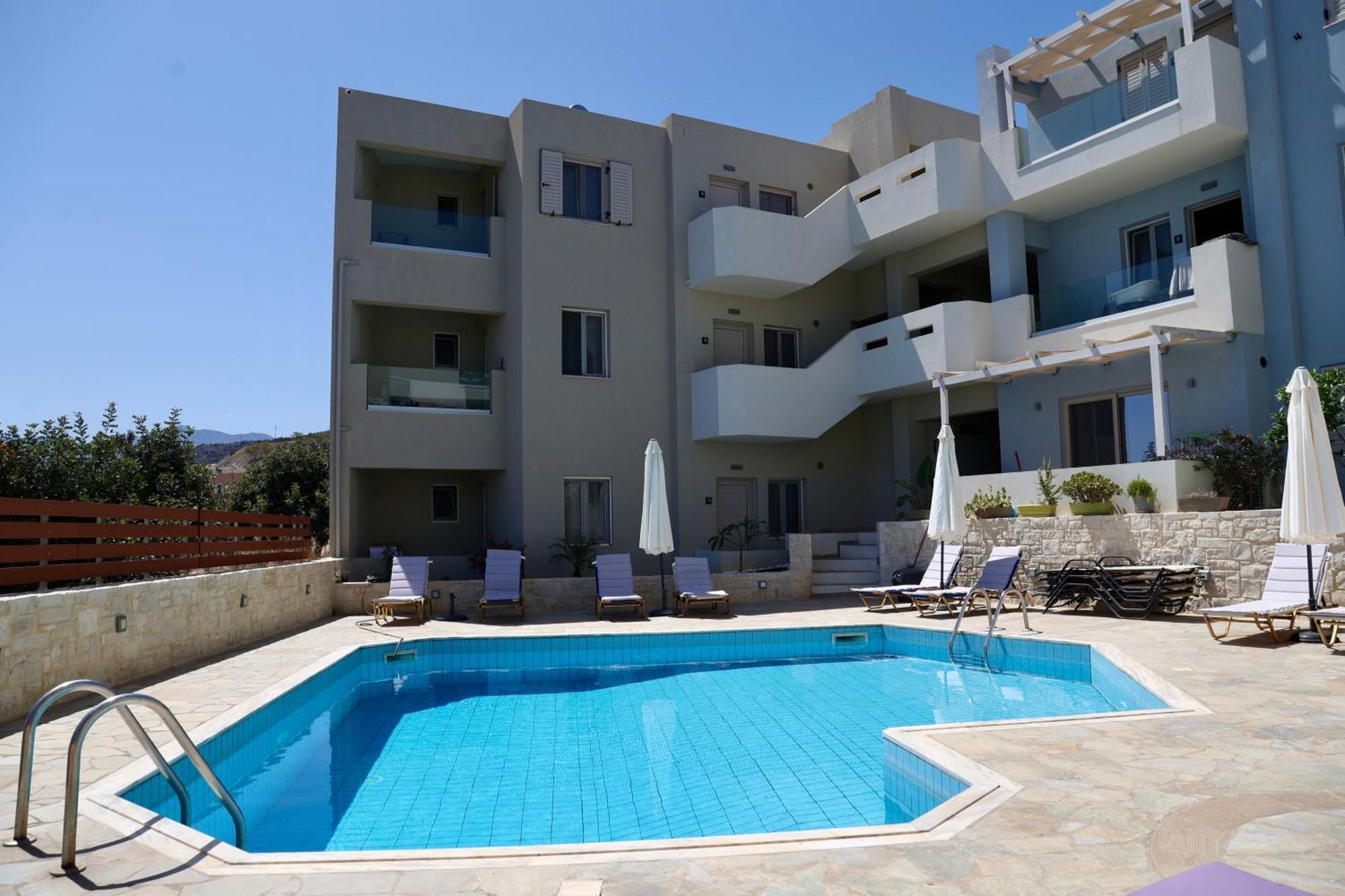 Sandika apartments Hersonissos  Bagian luar foto